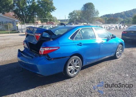 2017 Toyota Camry Se from USA, damaged, VIN 4T1BF1FK5HU731481